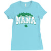 one lucky nana Ladies Fitted T-Shirt