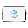 save the narwhales Laptop sleeve
