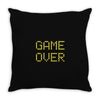 Game Over Throw Pillow