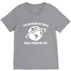 the rotation of the earth V-Neck Tee