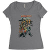 historical superheroes Women's Triblend Scoop T-shirt