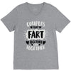couples that fart together stay together V-Neck Tee