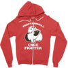 professional cage fighter Zipper Hoodie