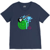guitar retro music V-Neck Tee