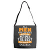 all men are created equal but only the best are born in october Adjustable Strap Totes