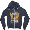 All Men Are Created Equal But Only The Best Are Born In September Zipper Hoodie