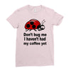 coffee lover Ladies Fitted T-Shirt