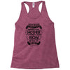 Super Cool Mother Of A Freaking Awesome Son Racerback Tank