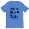 official t shirt mens you me at six sinners never sleep big all sizes T-Shirt