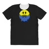 bearded smiley face All Over Women's T-shirt