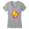 kino loves hong kong Women's V-Neck T-Shirt
