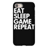 eat sleep game repeat iPhone 8 Case