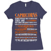 Capricorns Difficult Ones To Understand Zodiac Ladies Fitted T-Shirt