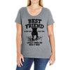 Best Friend Pİtbull Ladies Curvy T-Shirt