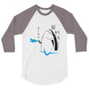 Fish Holdup 3/4 Sleeve Shirt