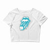 rolling alien Crop Top