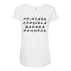princess consuela banana hammock Maternity Scoop Neck T-shirt