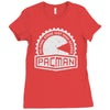 pacman crest Ladies Fitted T-Shirt