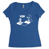 chess capture the pawn Women's Triblend Scoop T-shirt