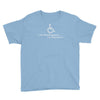 i am handicapped i'm psychotic Youth Tee