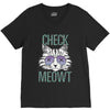 CHECK MEOWT CAT V-Neck Tee