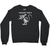 i don't i couldn't give a rats Crewneck Sweatshirt