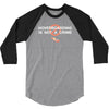 hoverboarding is not a crime 3/4 Sleeve Shirt