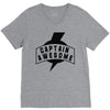 captain awesome V-Neck Tee