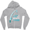 bends over Zipper Hoodie