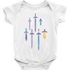master swords Baby Bodysuit