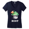 Best Friends Tacos Women's V-Neck T-Shirt