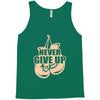 Never Give Up Uterine Cancer Awareness Tank Top