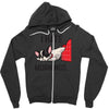 i hate mornings Zipper Hoodie