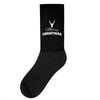 buck merry christmas Socks