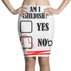 am i childish Pencil Skirts