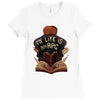 my life is an rpg2 Ladies Fitted T-Shirt