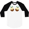 christmas pudding 3/4 Sleeve Shirt