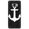 anchor black sailor vintage style navy nautical Samsung Galaxy S8 Plus