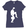 ministry of silly walks Ladies Fitted T-Shirt