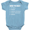 how to golf best trending Baby Bodysuit