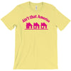 tribut t shirt john mellencamp   kleine rosa h&auml;user T-Shirt
