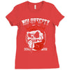praying skull Ladies Fitted T-Shirt