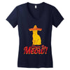 cinco de meow cinco de mayo Women's V-Neck T-Shirt