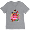 paw patrol birthday girl auntie V-Neck Tee