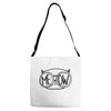 meow cat Adjustable Strap Totes