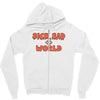 sick sad world Zipper Hoodie