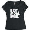 best. mom. ever Women's Triblend Scoop T-shirt