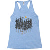 be alone Racerback Tank