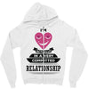 I Am Actually In A Very Commited Relationship Zipper Hoodie