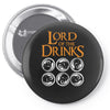 lord of drinks Pin-back button